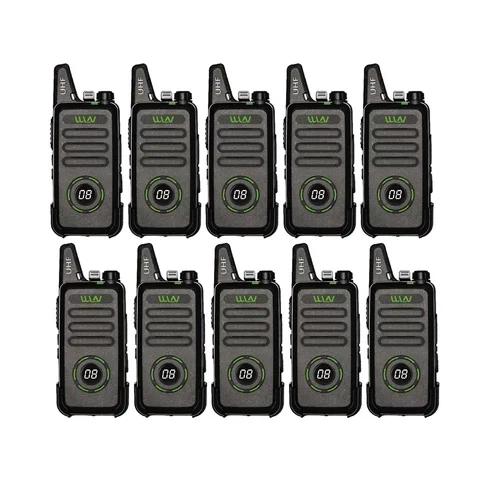 Рации WLN KD-C1 Plus 10шт. SET-1