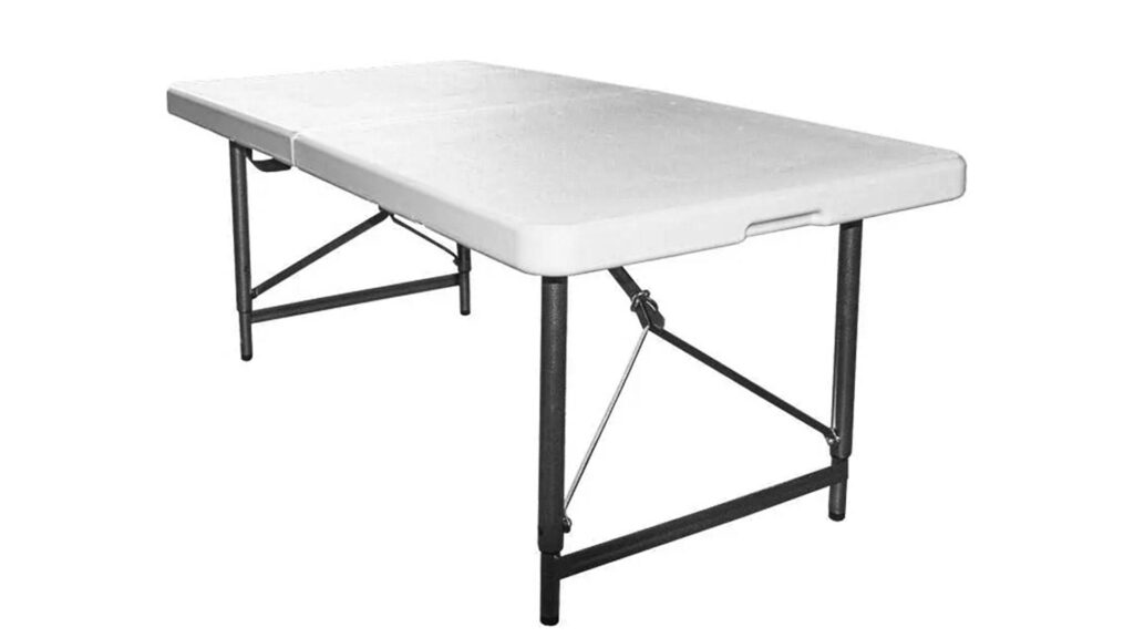 Стол складной: Белый 150x70-1