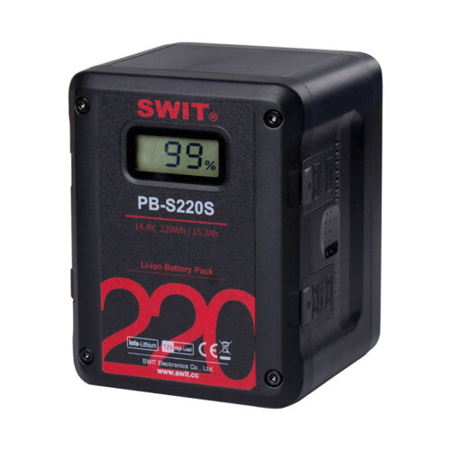 V-mount: SWIT 220Wh